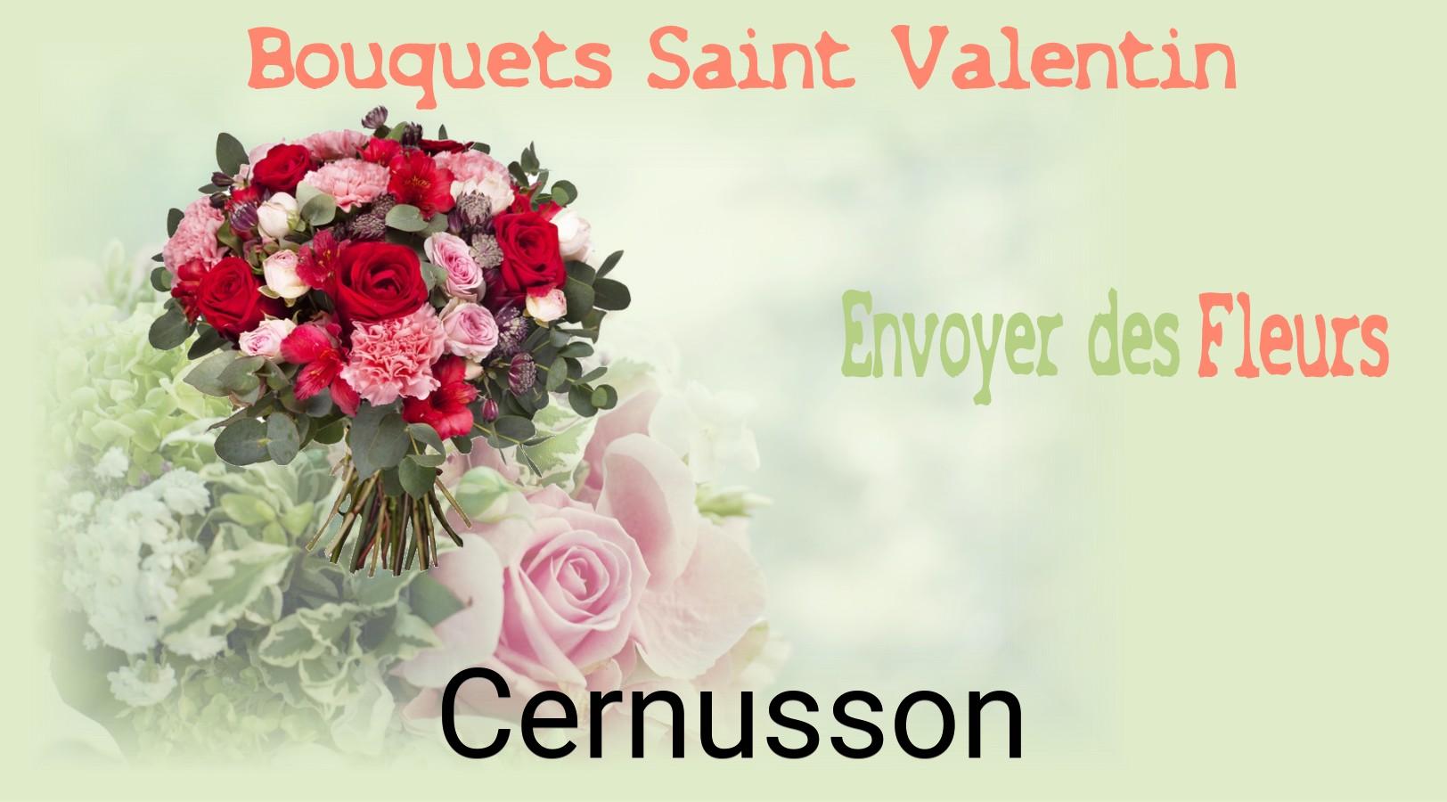 Roses de Saint-Valentin livrées à Cernusson